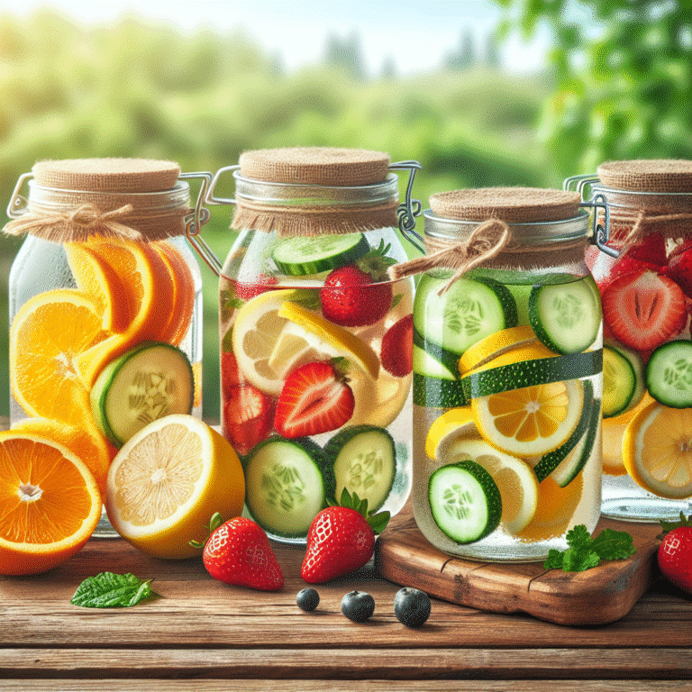 Homemade water infusions to boost hydration flavor