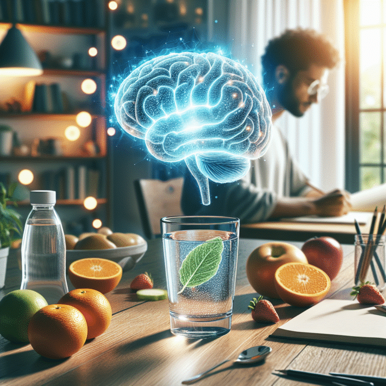 Benefits of proper hydration for mental focus