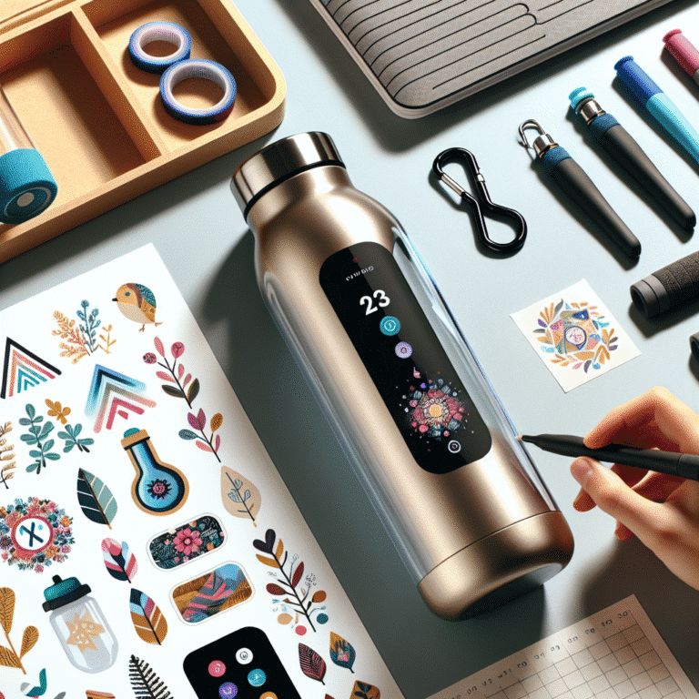 Customizing Your Smart Water Bottle: Tips for Personal Style and Functionality