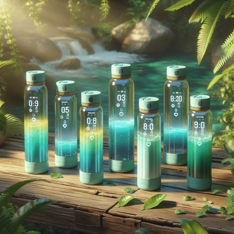 eco-friendly smart hydration bottles