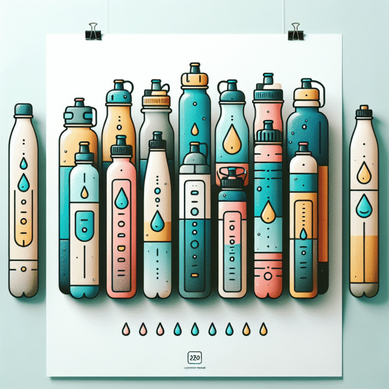 comparison of hydration tracker bottles