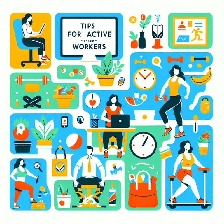 Tips for active office workers