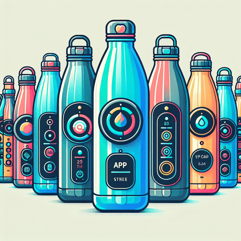 water bottles with app tracking features