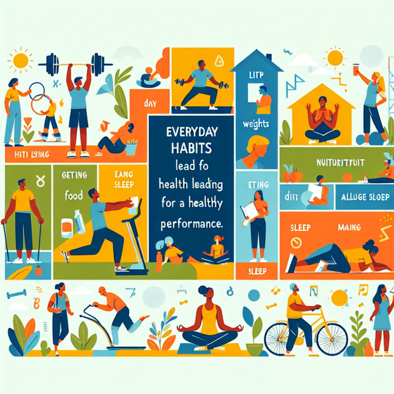 Everyday habits for better fitness performance