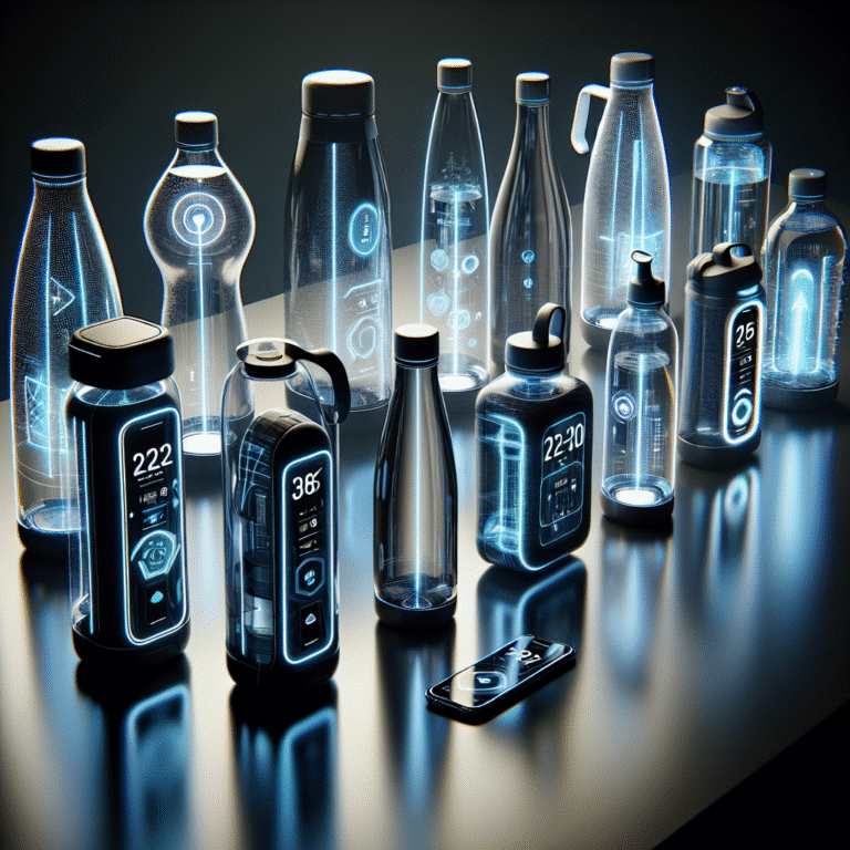 Using Smart Bottles to Track Water Intake