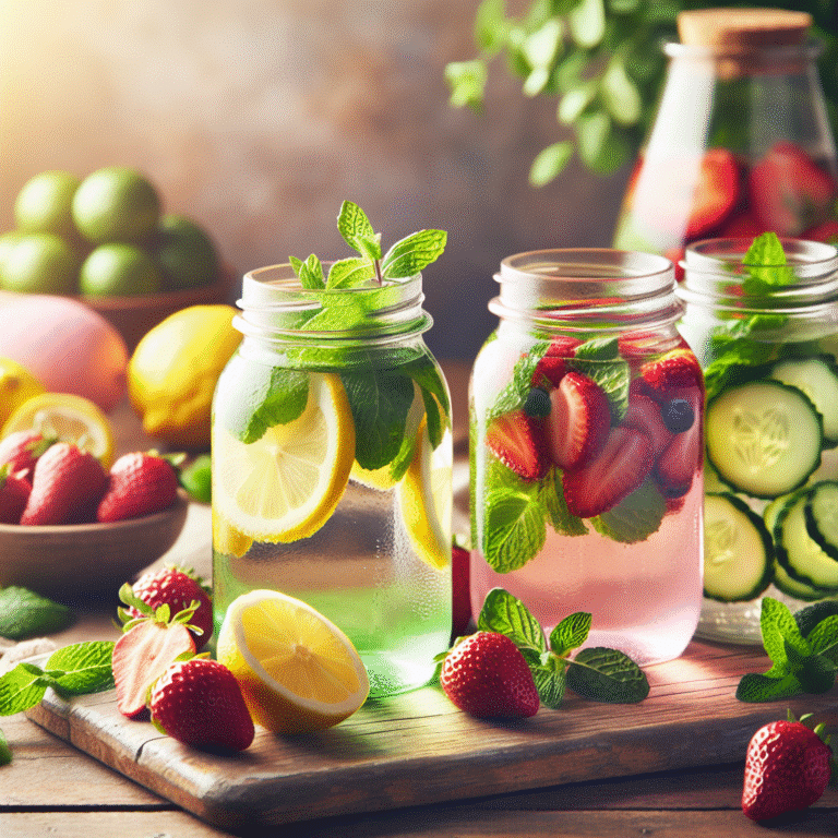 Homemade water infusions: Flavors that keep you hydrated