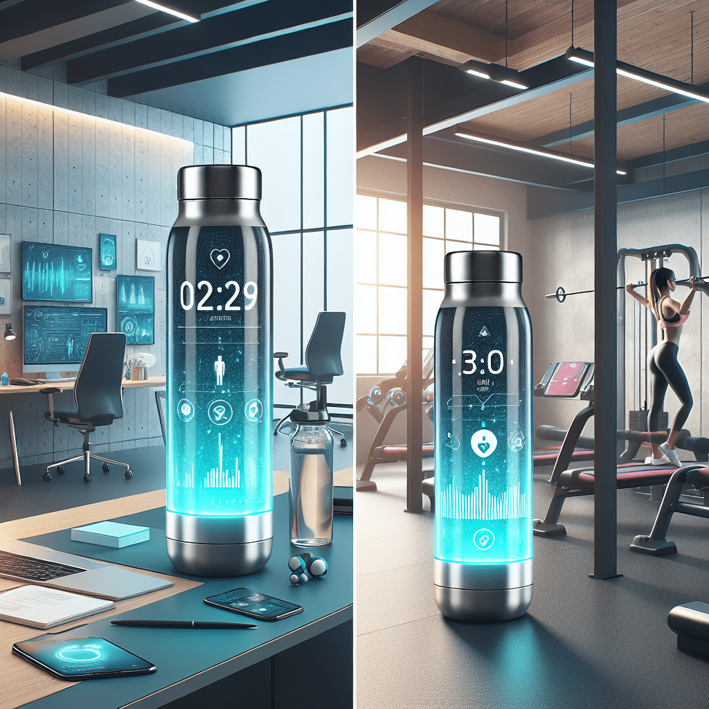 smart bottles for office and gym