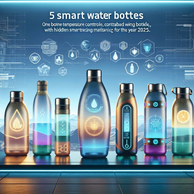 best smart water bottles for 2025