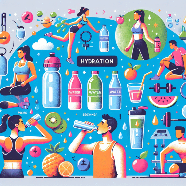 Hydration routines for gym beginners