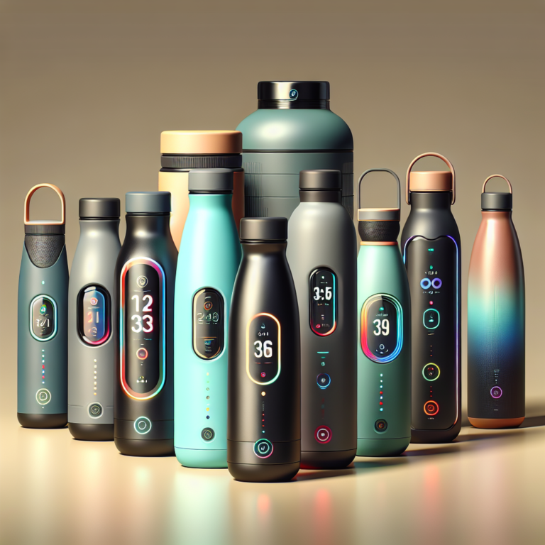 best smart bottles for daily water intake tracking
