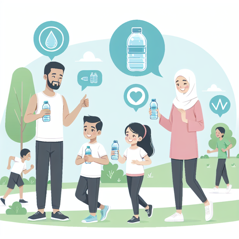tips for making hydration a habit in family fitness