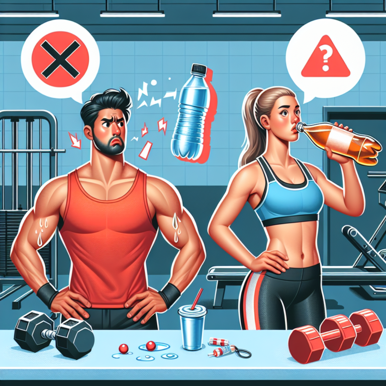 hydration mistakes fitness enthusiasts often make
