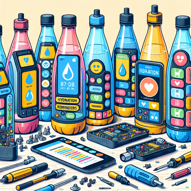 DIY hydration reminders with custom smart bottles